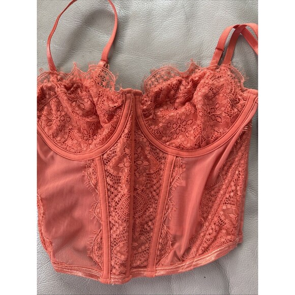 Lot Of 2 XS Corsets Black, Orange. - Picture 2 of 6